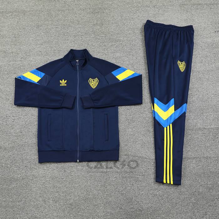 Tuta da Track di Giacca Boca Juniors 2024-2025 Blu